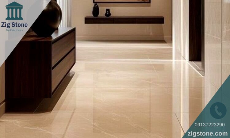 سطح صاف سنگ کف پذیرایی